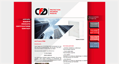 Desktop Screenshot of cfdistribution.fr